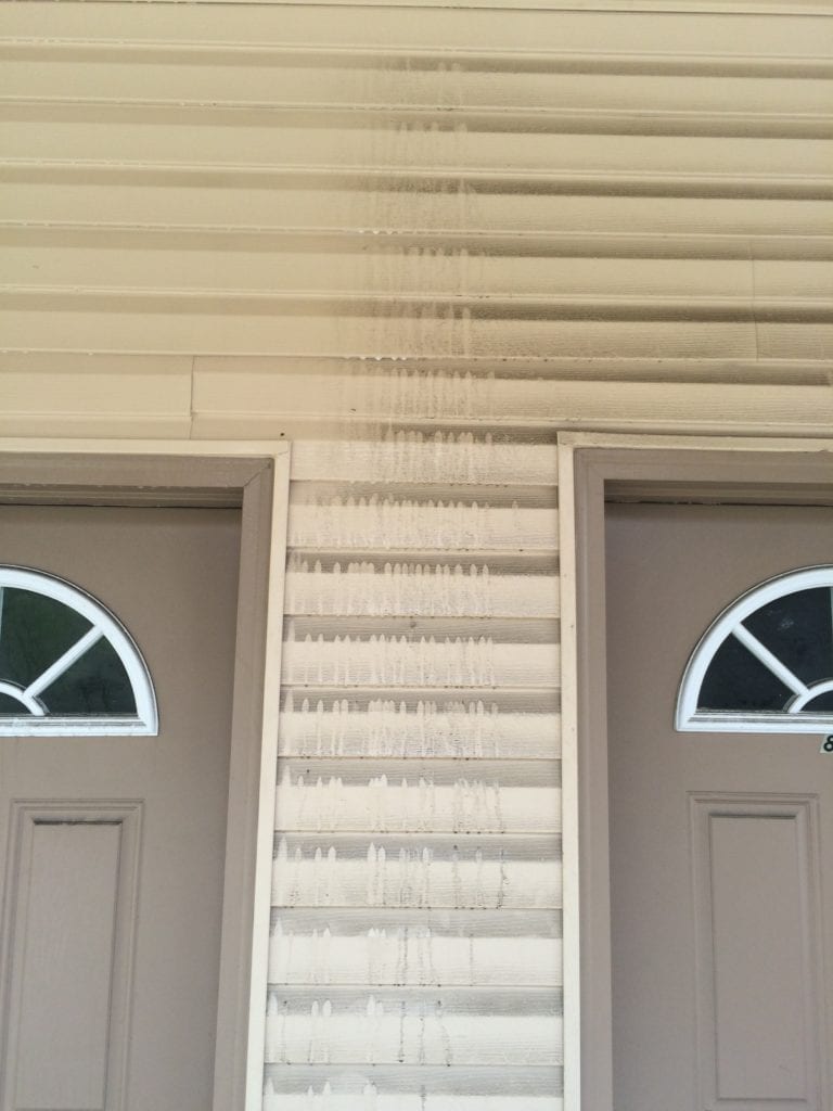 Your home’s exterior gets exposed to dirt, pollen, and pollution every day. It doesn’t take long before the dirt starts to accumulate and becomes noticeable. House washing from h2oTEKS uses the latest equipment to keep your home’s exterior clean. You won’t believe how nice your house looks after we’ve washed it!